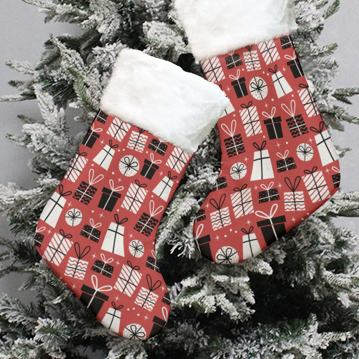 Christmas Sock - Red Presents