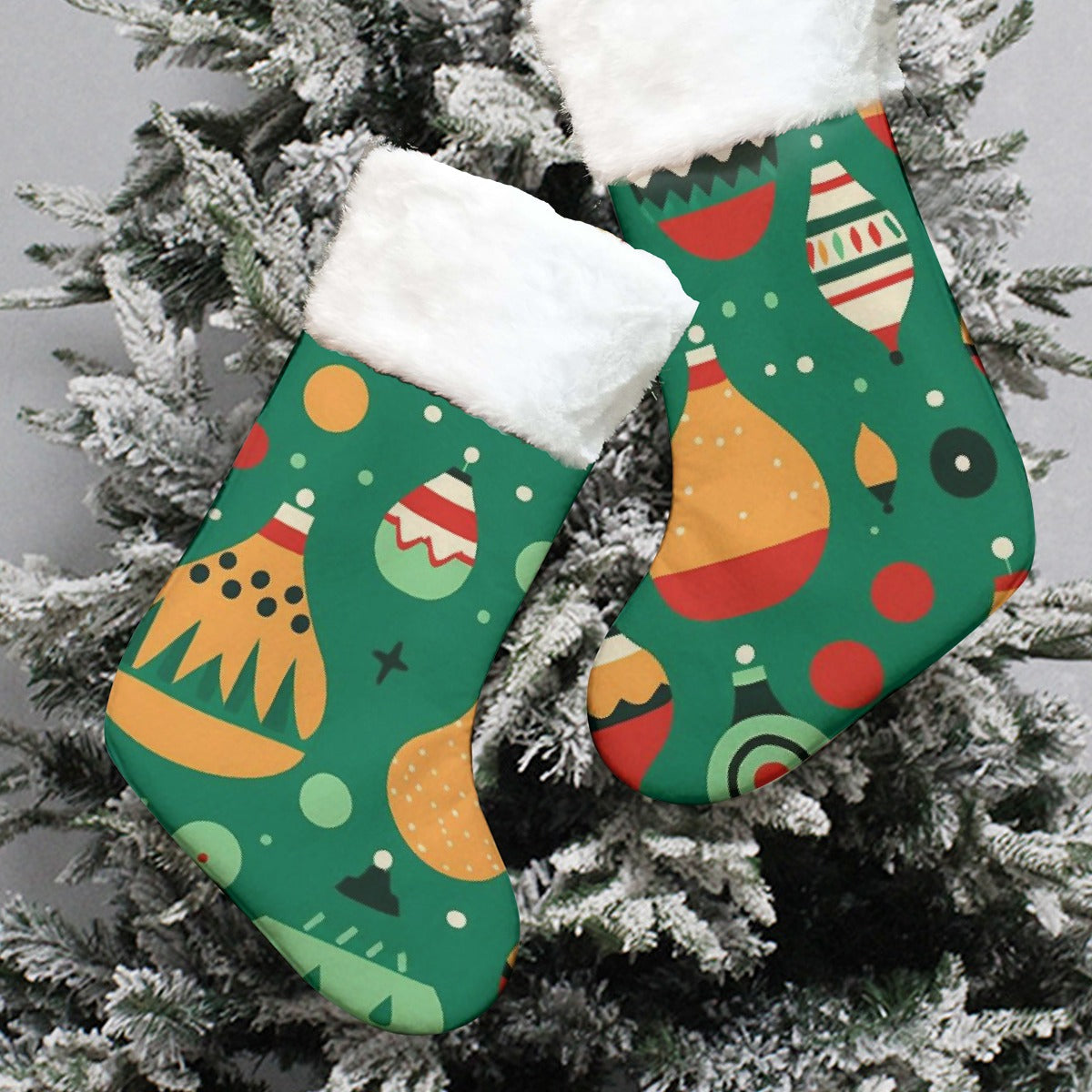 Christmas Sock -Green Decorations
