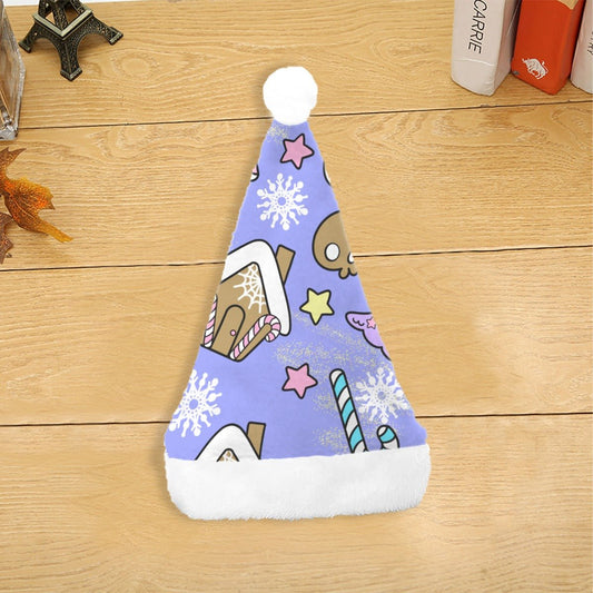 Christmas Santa Hat - Creepy Kawaii - Mauve - Festive Style