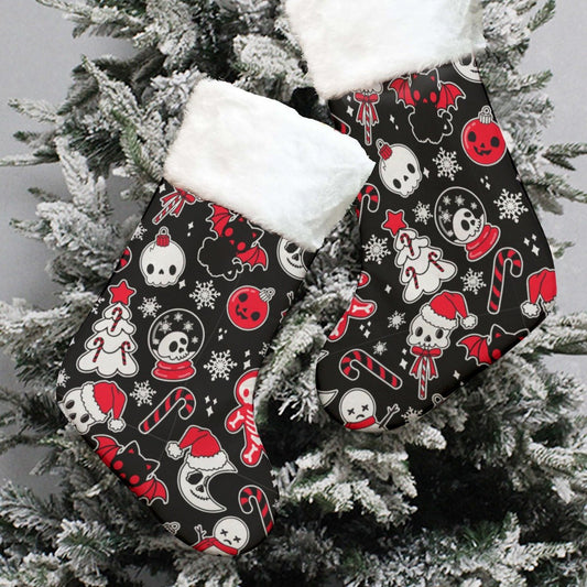 Christmas Sock - Creepy Black - Festive Style
