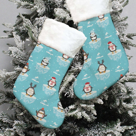 Christmas Sock - Icy Penguins - Festive Style