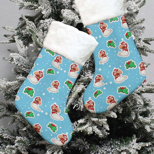 Christmas Sock - Santa Cloud - Festive Style