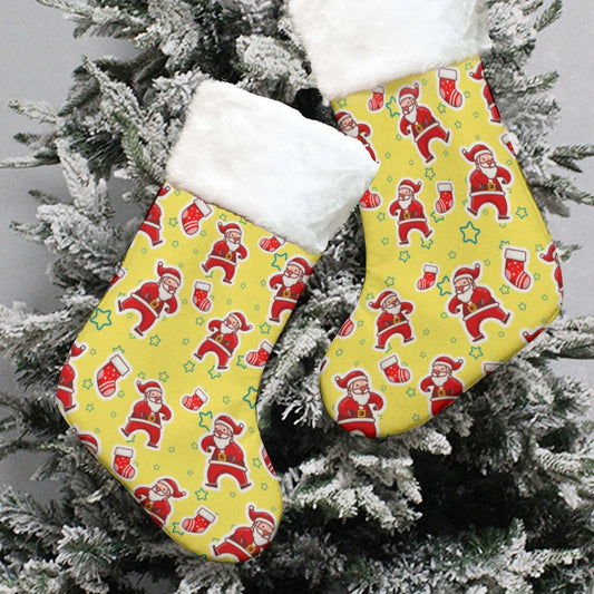 Christmas Sock - Santa Stars