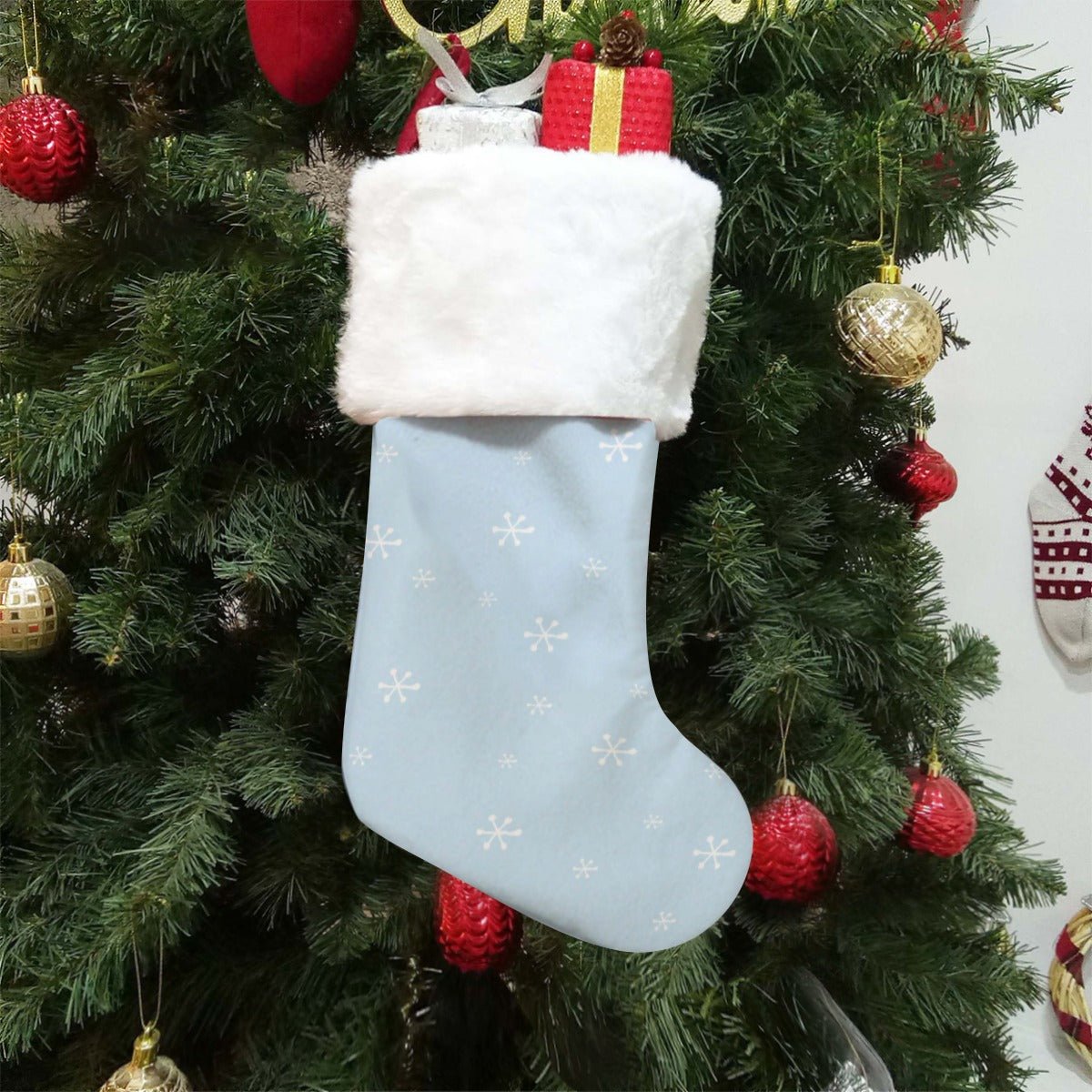 Christmas Sock - Snowflakes - Festive Style