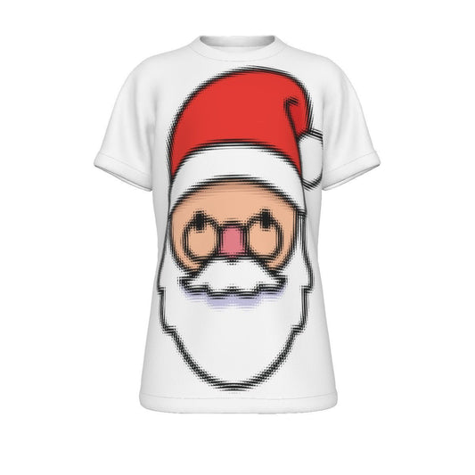 Kid's Christmas T-Shirt - Blurred Santa - Festive Style