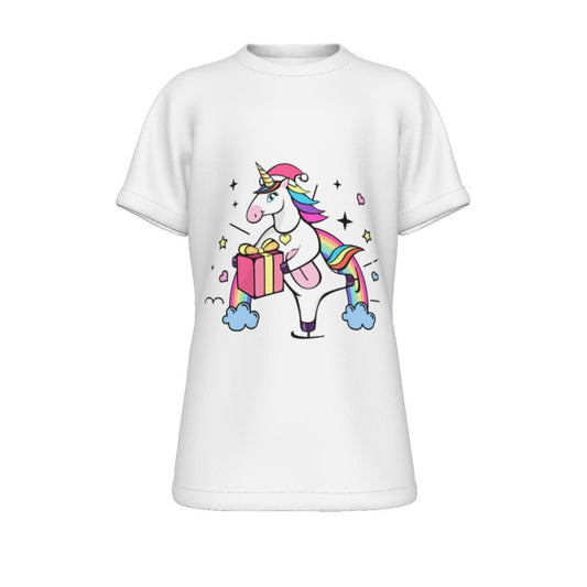 Kid's Christmas T-Shirt - Christmas Unicorn
