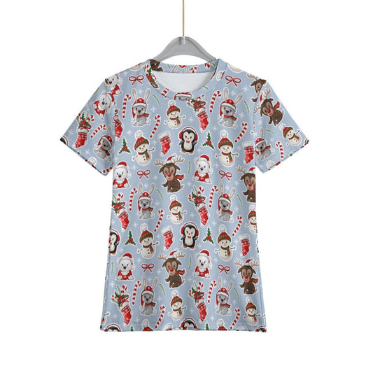 Kid's Christmas T-Shirt - Polar Kawaii - Festive Style