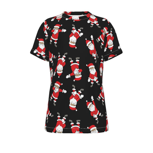 Kid's Christmas T-Shirt - Santa Dabs - Festive Style