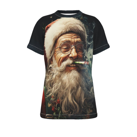 Kid's Christmas T-Shirt - Santa Joint - Festive Style