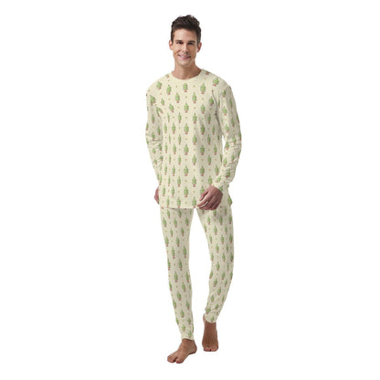 Men's Christmas Pyjamas - 16-bit Christmas Tree's - Festive Style