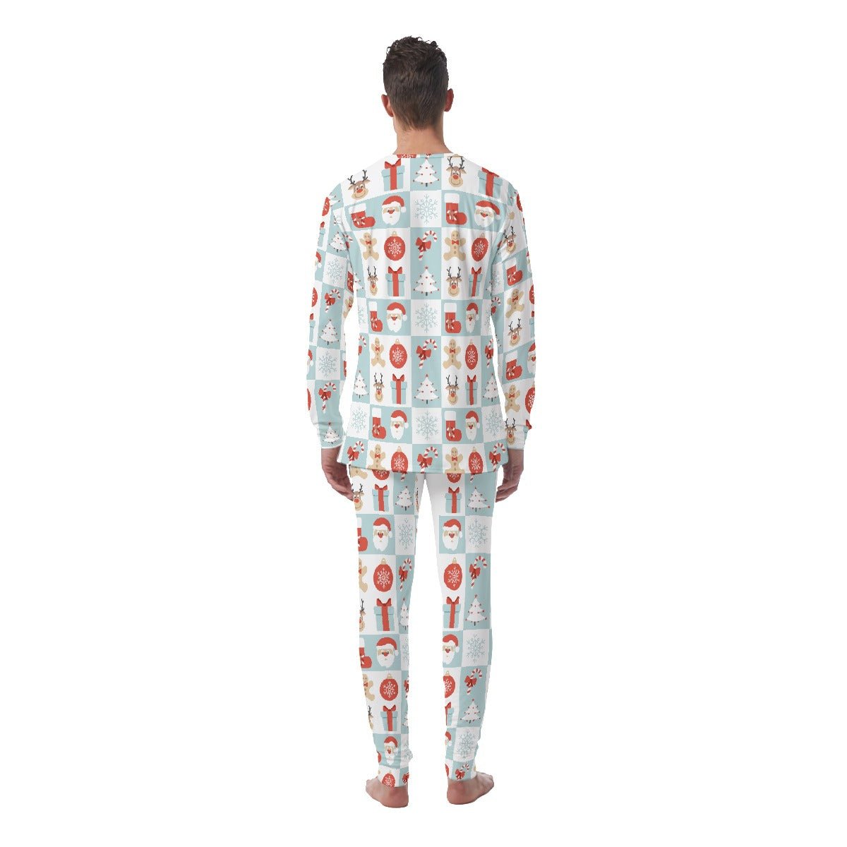 Men's Christmas Pyjamas - Quilt Style - Festive Style