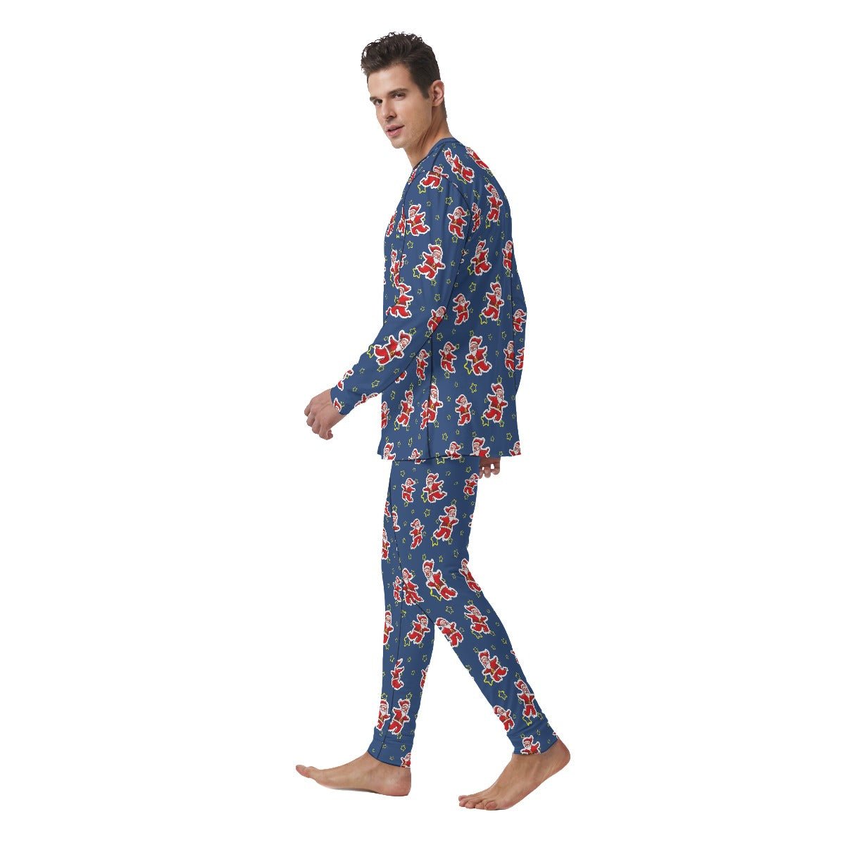 Men's Christmas Pyjamas - Santa Night - Festive Style
