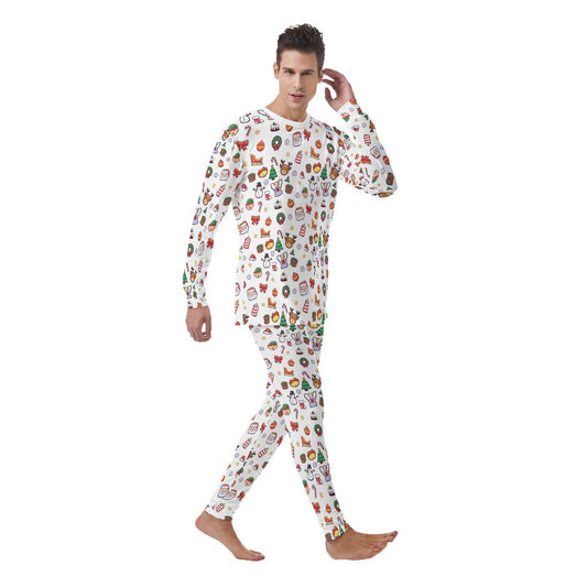 Men's Christmas Pyjamas - Traditional 2 - Festive Style