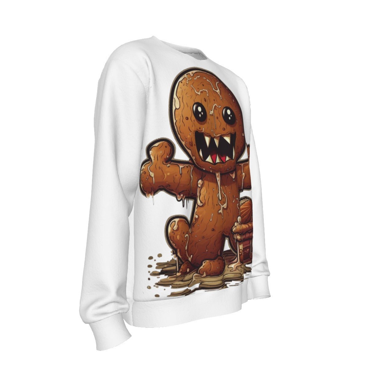 Men's Christmas Sweater - Evil Gingerbread Man - Festive Style