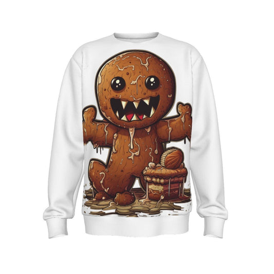 Men's Christmas Sweater - Evil Gingerbread Man - Festive Style