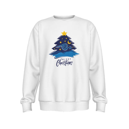 Men's Christmas Sweater - Merry Christmas - Blue Tree - Festive Style