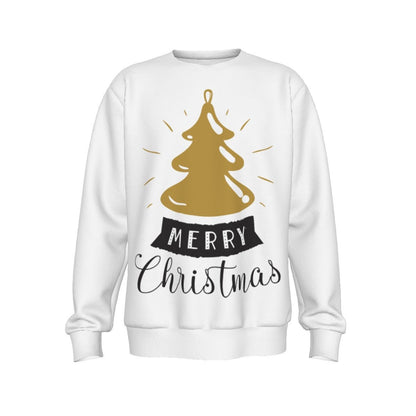 Men's Christmas Sweater - Merry Christmas - Gold Tree - Festive Style