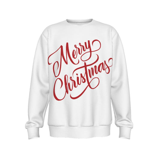 Men's Christmas Sweater - Merry Christmas - White - Festive Style
