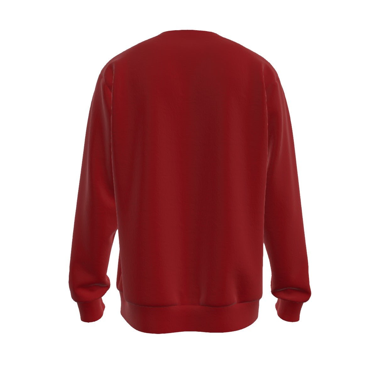 Men's Christmas Sweater - Simple Wreath - White - Festive Style