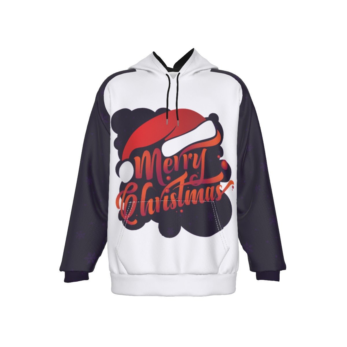 Men's Fleece Christmas Hoodie - MC Purple - Festive Style