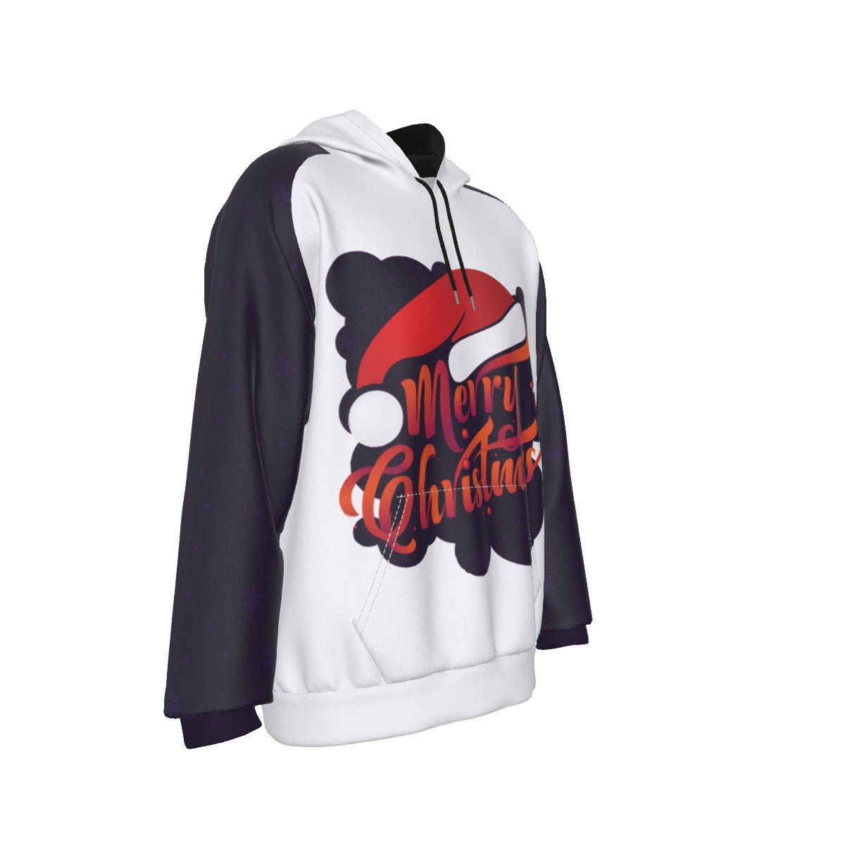 Men's Fleece Christmas Hoodie - MC Purple - Festive Style
