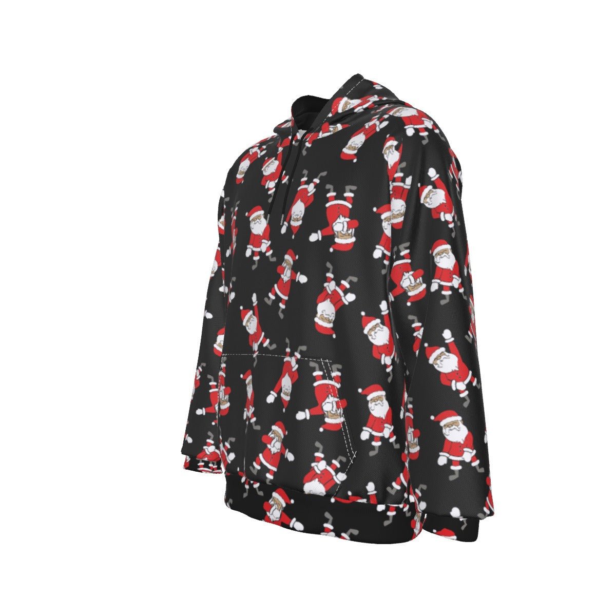 Men's Fleece Christmas Hoodie - Santa Dabs - Festive Style