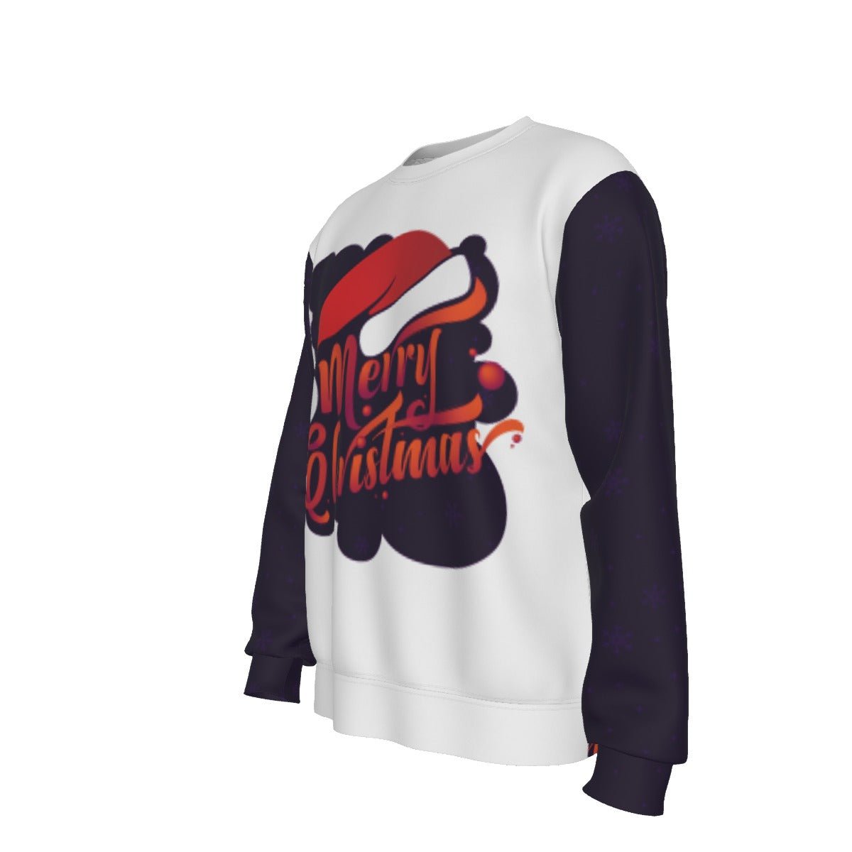 Men's Fleece Christmas Sweatshirt- MC Purple - Festive Style
