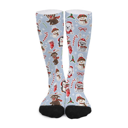 Unisex Long Socks - Polar Kawaii - Festive Style