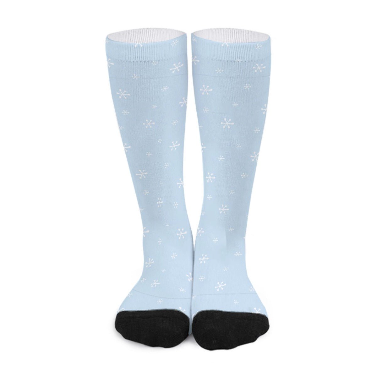 Unisex Long Socks - Snowflakes - Festive Style