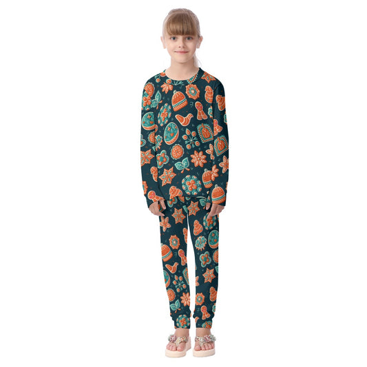 Kids Christmas Pyjama Set - Decorations