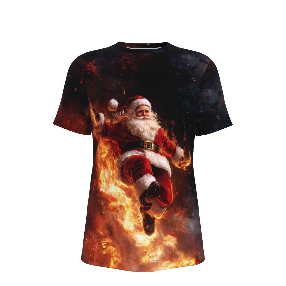 Mens Short Sleeve Christmas Tee -Trailblazin'