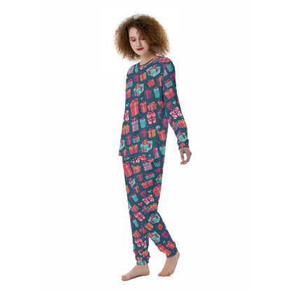 Women's Christmas Pyjamas - Multi Presents 3