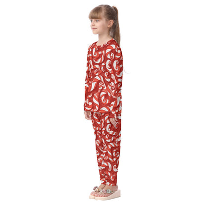 Kids Christmas Pyjama Set - Candy Canes