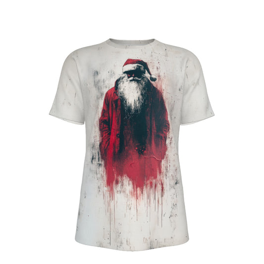 Mens Short Sleeve Christmas Tee - Street Santa