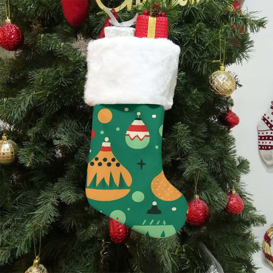 Christmas Sock -Green Decorations