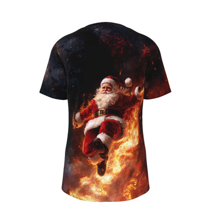 Mens Short Sleeve Christmas Tee -Trailblazin'