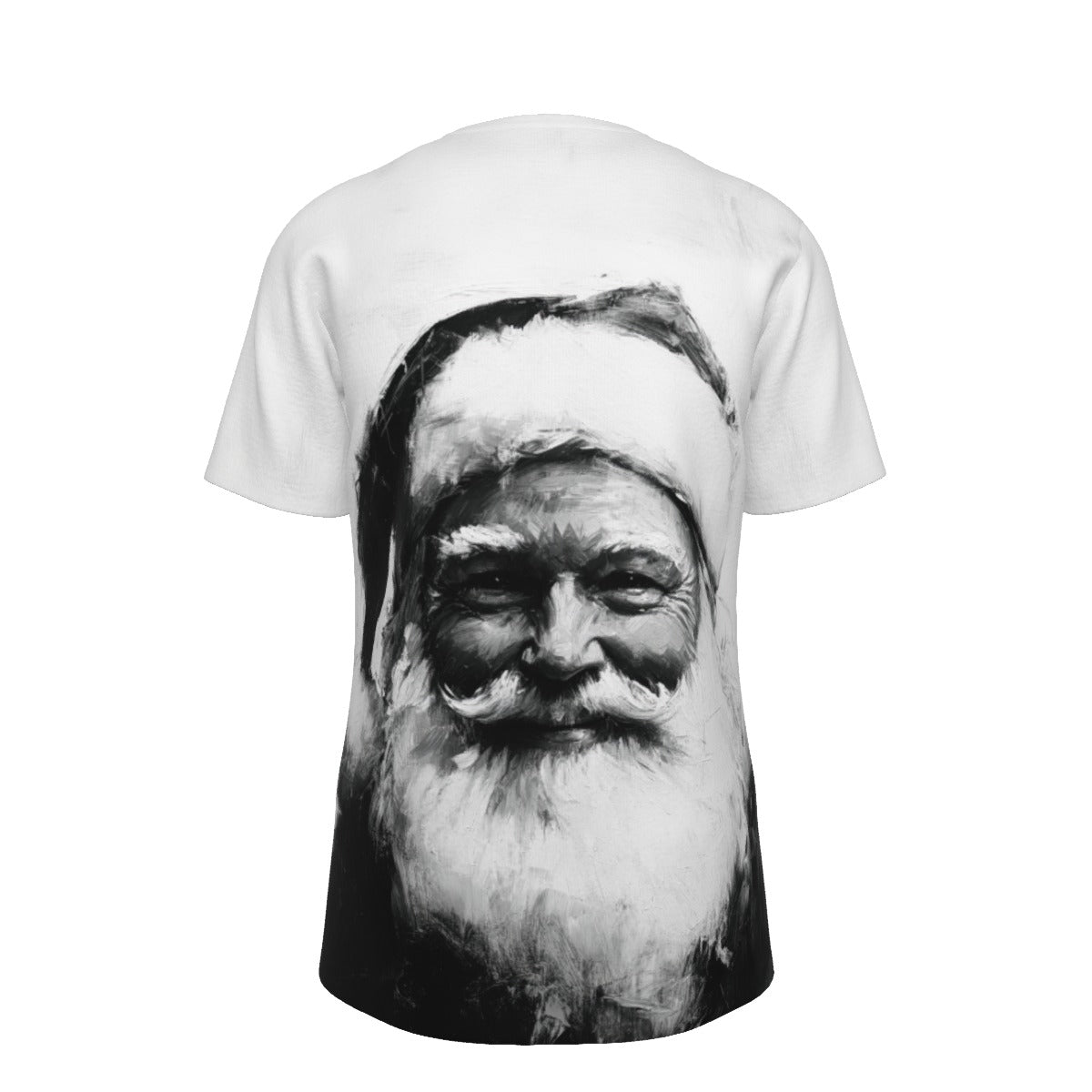 Mens Short Sleeve Christmas Tee - Charcoal