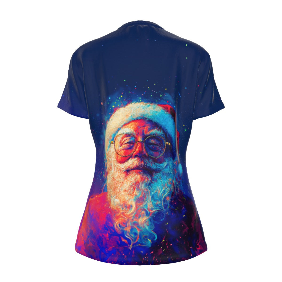 Women's Short Sleeve Christmas Tee - Dreaming