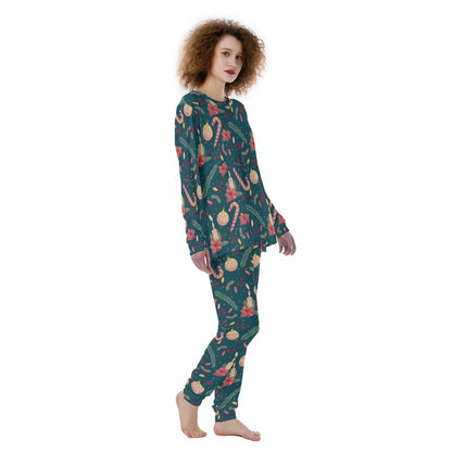 Women's Christmas Pyjamas - Christmas Pattern