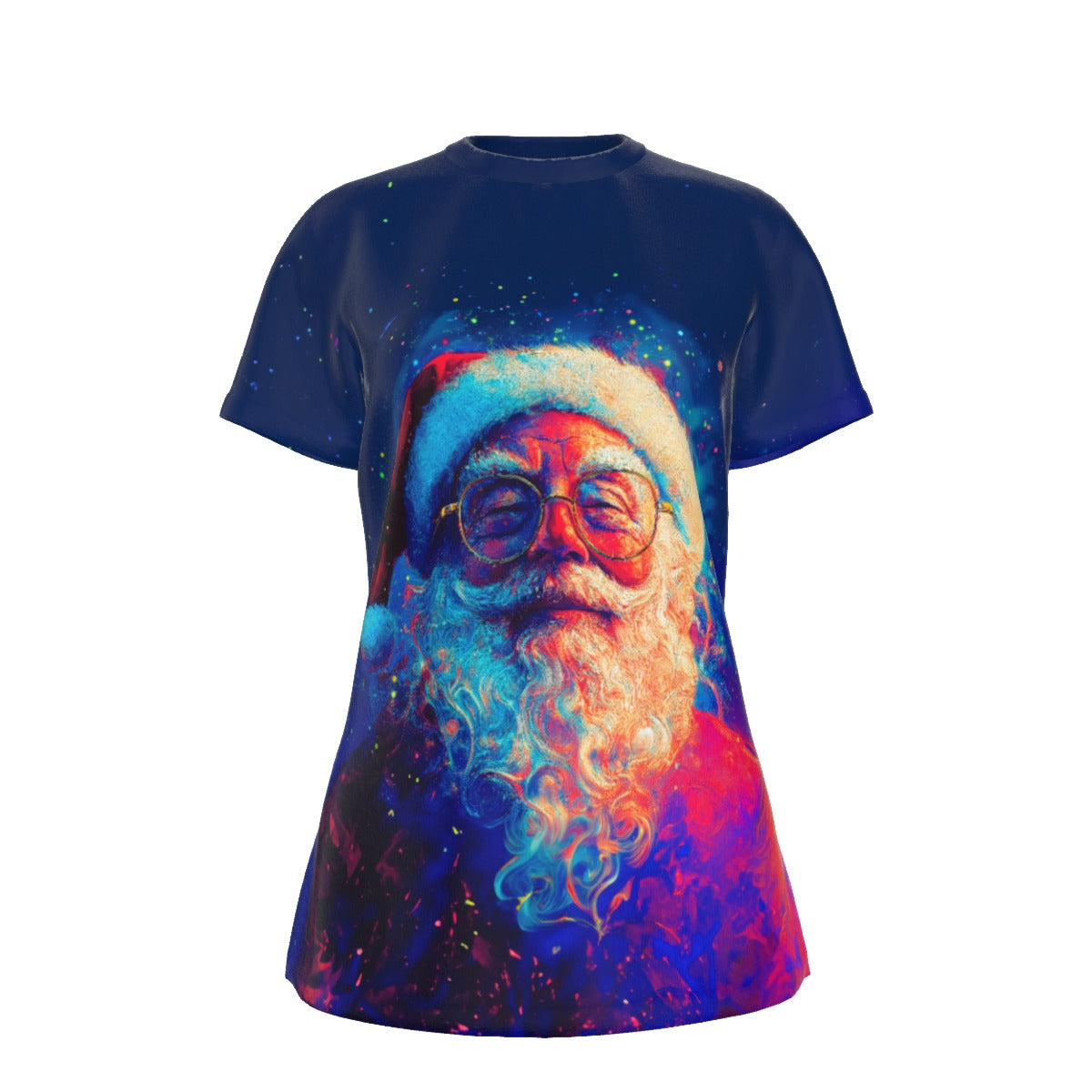 Women's Short Sleeve Christmas Tee - Dreaming