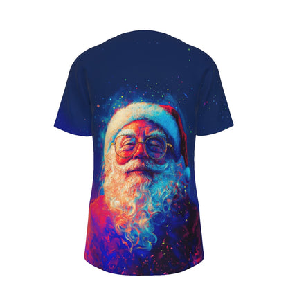 Mens Short Sleeve Christmas Tee - Dreaming