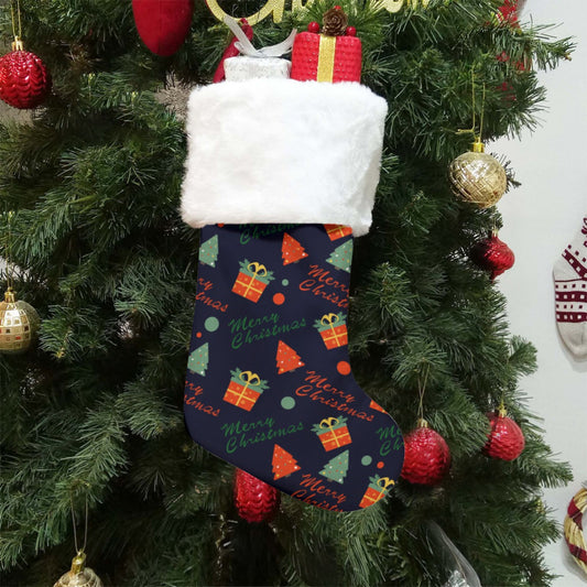 Christmas Sock - Merry Christmas Simple