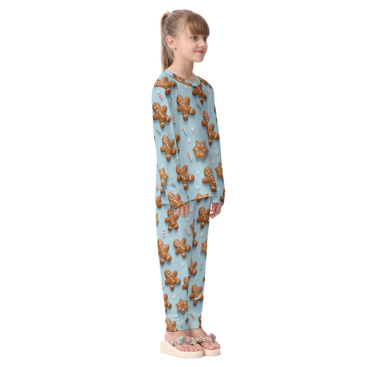 Kids Christmas Pyjama Set - Blue GB