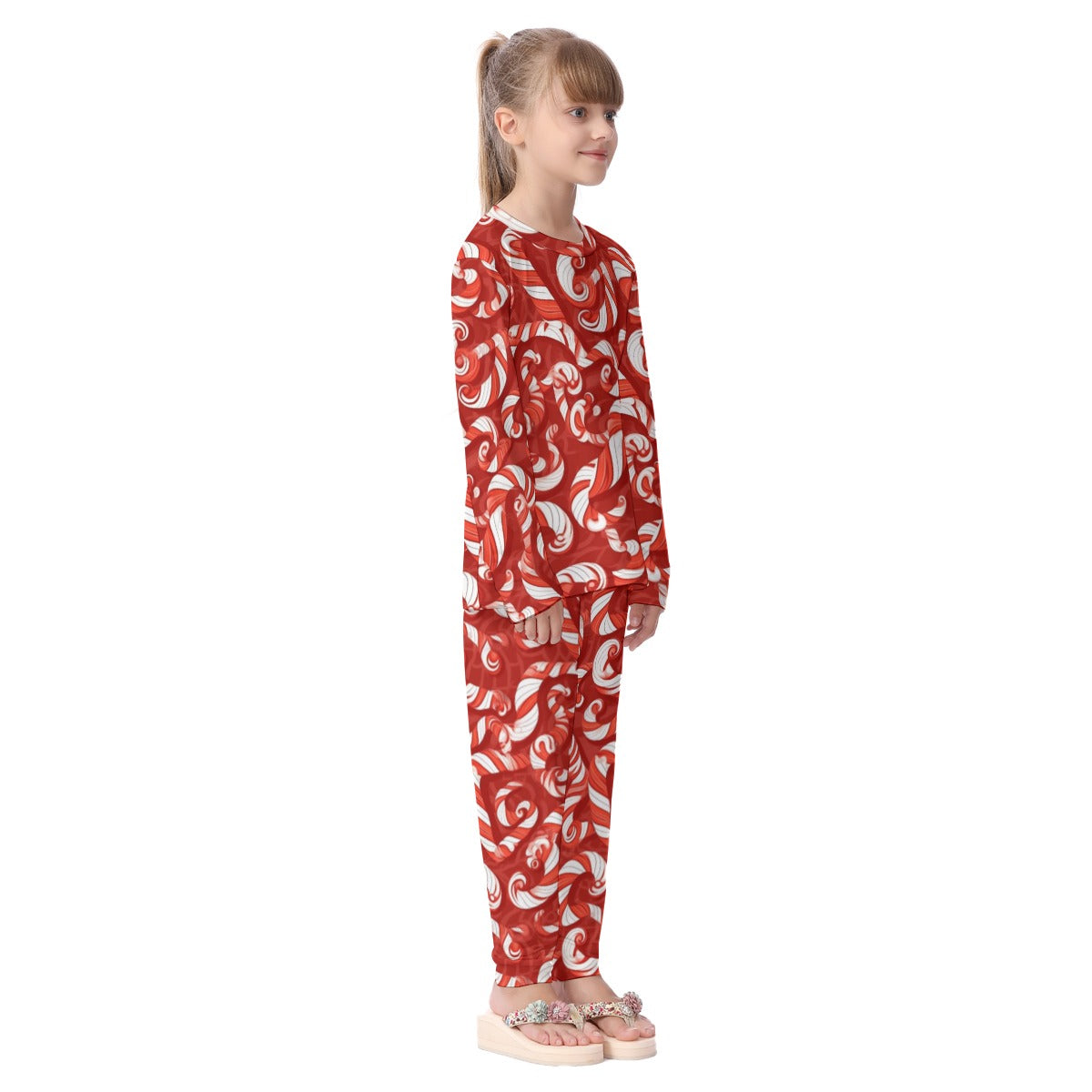 Kids Christmas Pyjama Set - Candy Canes