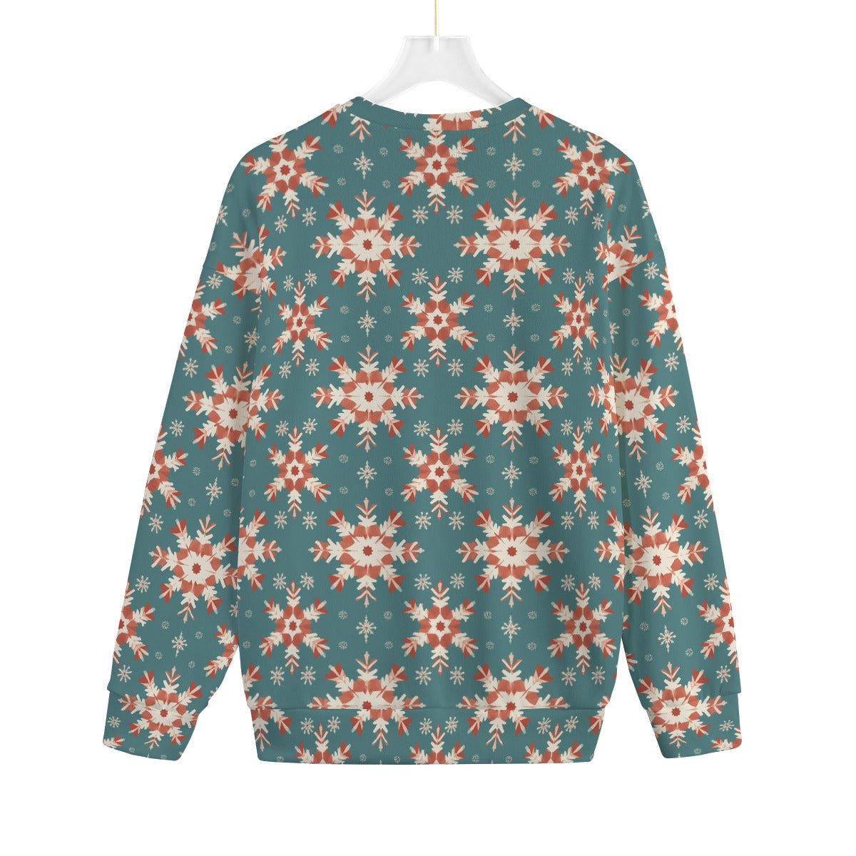 Men's Christmas Sweater - Green Pattern