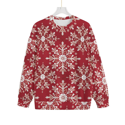 Men's Christmas Sweater - Red Pattern