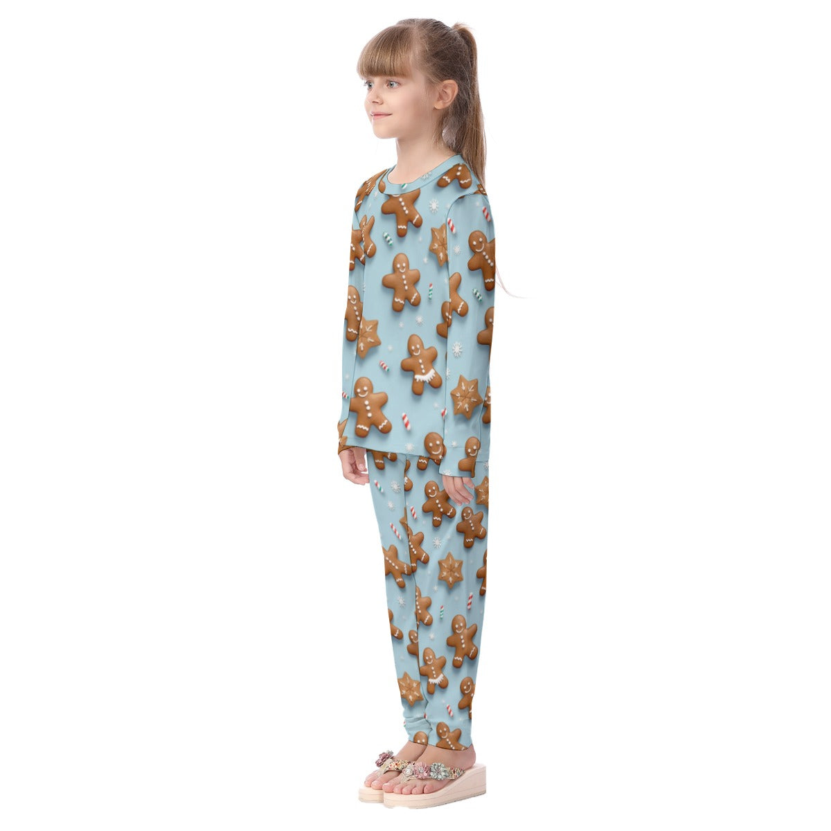 Kids Christmas Pyjama Set - Blue GB