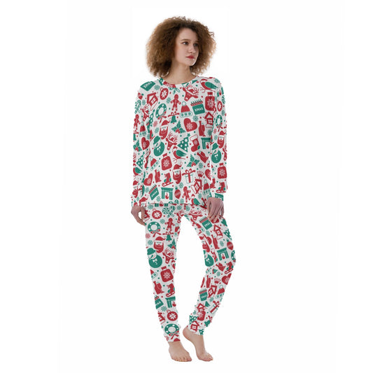 Women's Christmas Pyjamas - Retro Pop