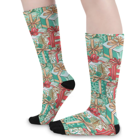 Unisex Long Socks - Present Stacks