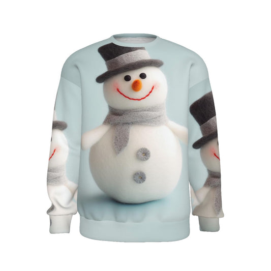 Women's Christmas Sweater - Snowman